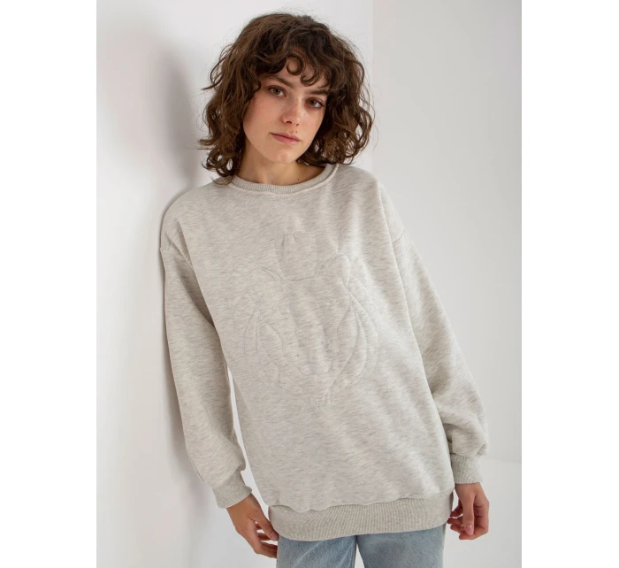 Mikina EM BL 617 4.41P svetlo šedá