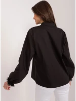 Košeľa LK KS 509556.34 čierna farba