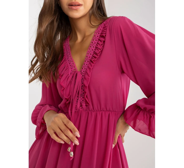 Šaty TW SK BI model 21264347 fuchsiová - FPrice Šaty TW SK BI model 21264347 fuchsiová - FPrice