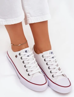 Dámske nízke tenisky Big Star - biele