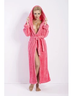 Dámsky župan Diana long coral - DKAREN