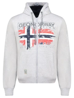 Geografické Norsko Mikina  DB 100 M WZ3084H/GN Grey model 21182269 - Geographical Norway