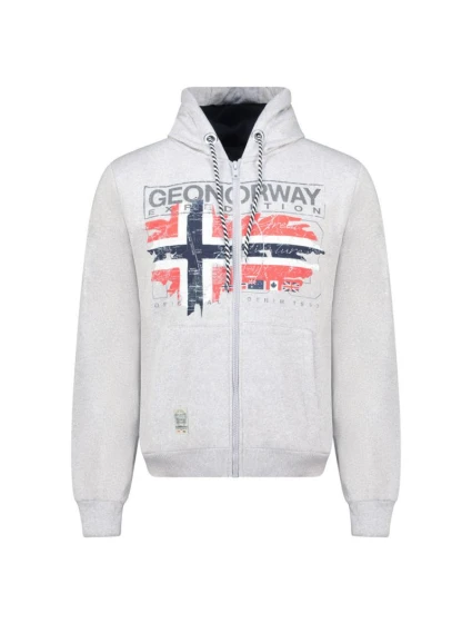 Geografické Norsko Mikina DB 100 M WZ3084H/GN Grey model 21182269 - Geographical Norway Geografické Norsko Mikina DB 100 M WZ3084H/GN Grey model 21182269 - Geographical Norway
