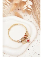 Dámský Náramek model 21776947 Růžový Stříbrný Mouse - Boto Dámský Náramek model 21776947 Růžový Stříbrný Mouse - Boto