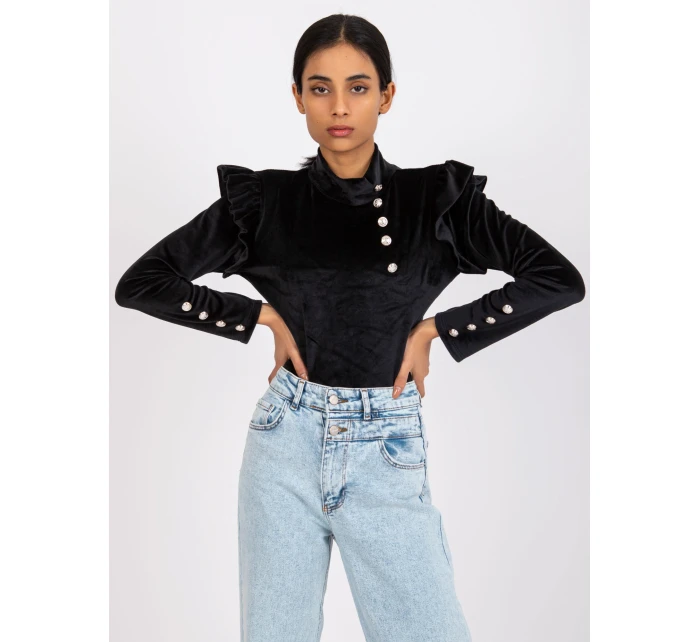 Halenka DHJ BZ model 17087299 černá - FPrice Halenka DHJ BZ model 17087299 černá - FPrice