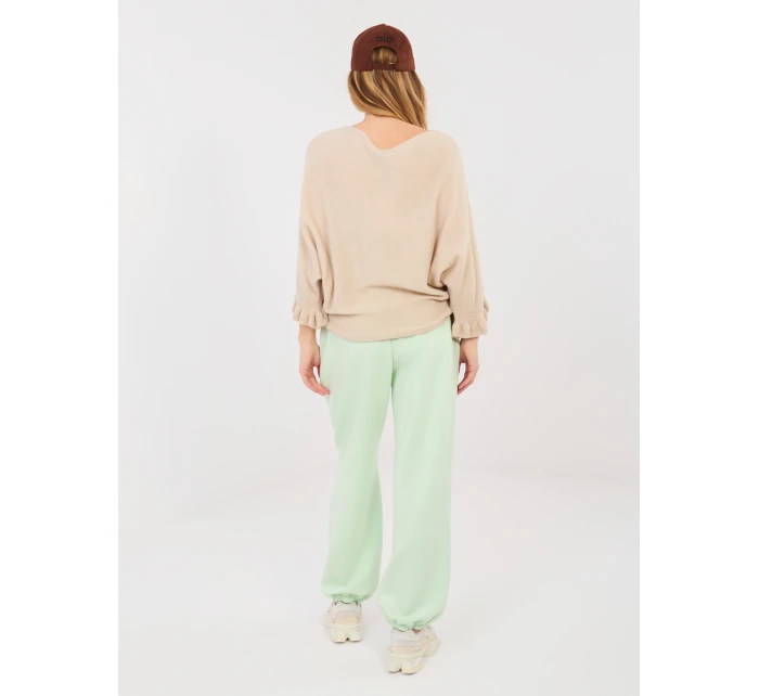 Nohavice IT SP 22197.64 svetlozelené