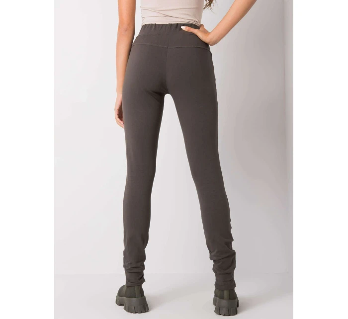 Tepláky RV DR 6202.27P tmavá khaki