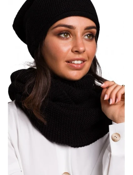 BK042 Kruhový šál - čierna BK042 Kruhový šál - čierna