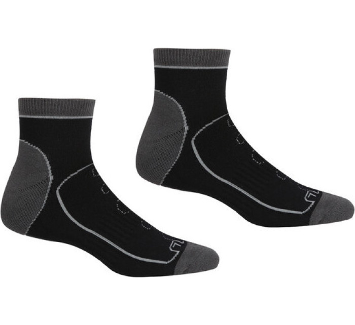 Pánske ponožky Regatta RMH044 Samaris TrailSock 599 čierne
