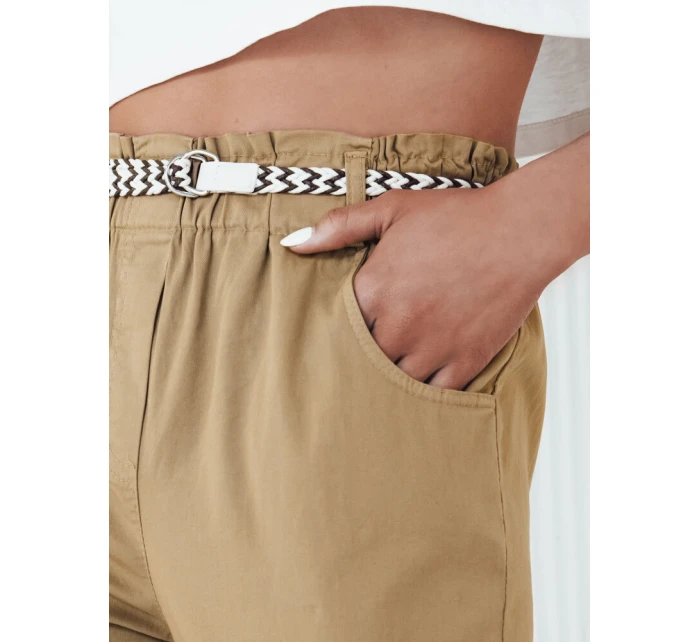 Dámske nohavice z ťavej látky ERLON FashionStreet UY2099