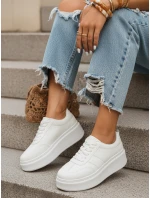 Dámske biele tenisky FashionStreet ZY1376