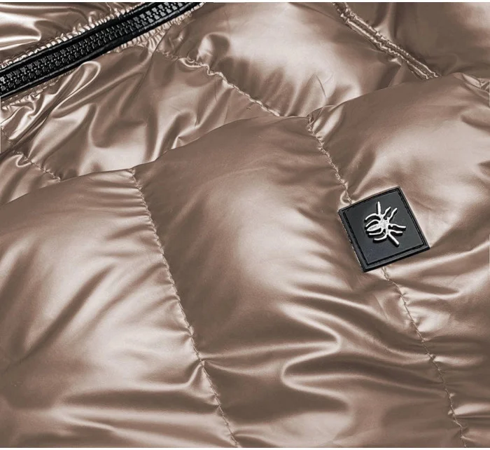 Prošívaná bunda v barvě pro přechodné období model 17144773 - S'WEST