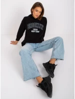 Dámska mikina-DHJ-BL-15658.35-čierna