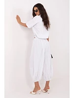 Šnúrové nohavice model 226234 Taliansko Moda