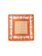 Art Of Polo saténová kockovaná šatka 20960