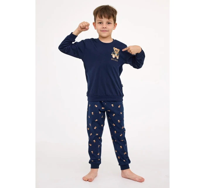 Kids Boy model 21236418 Big Boss pyžamo délka/r 86128 - Cornette Kids Boy model 21236418 Big Boss pyžamo délka/r 86128 - Cornette