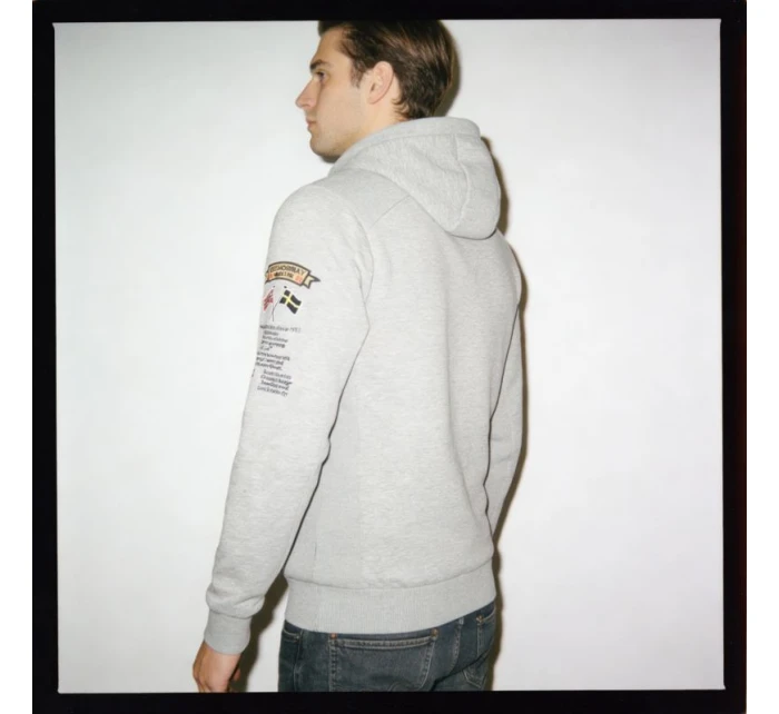 Pánska mikina Geographical Norway Gymclass EO DB 100 M WU6620H/GNO-Blended Grey