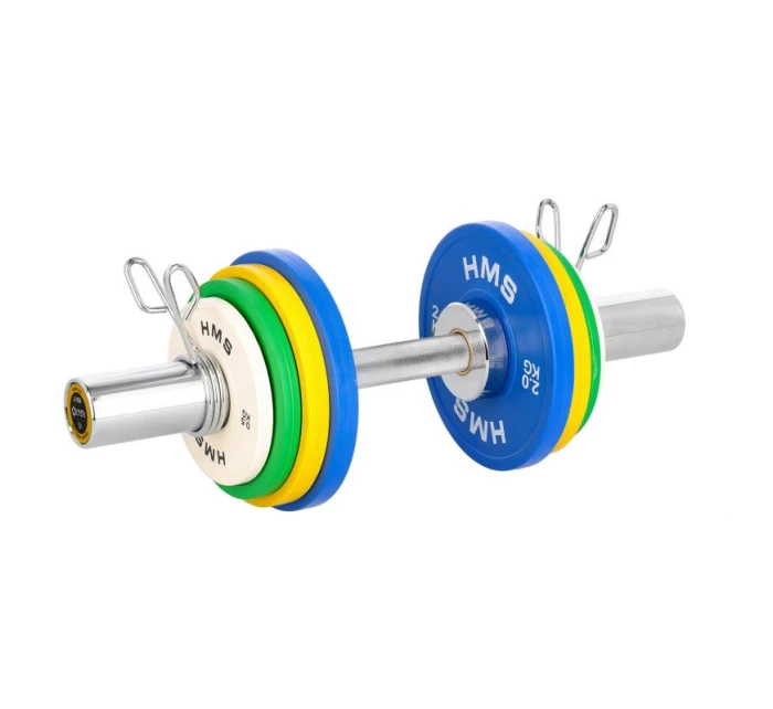 GOP050 (+OBJÍMKY) OLYMPIJSKÁ KRÁTKA ČINKA 5KG 50CM HMS