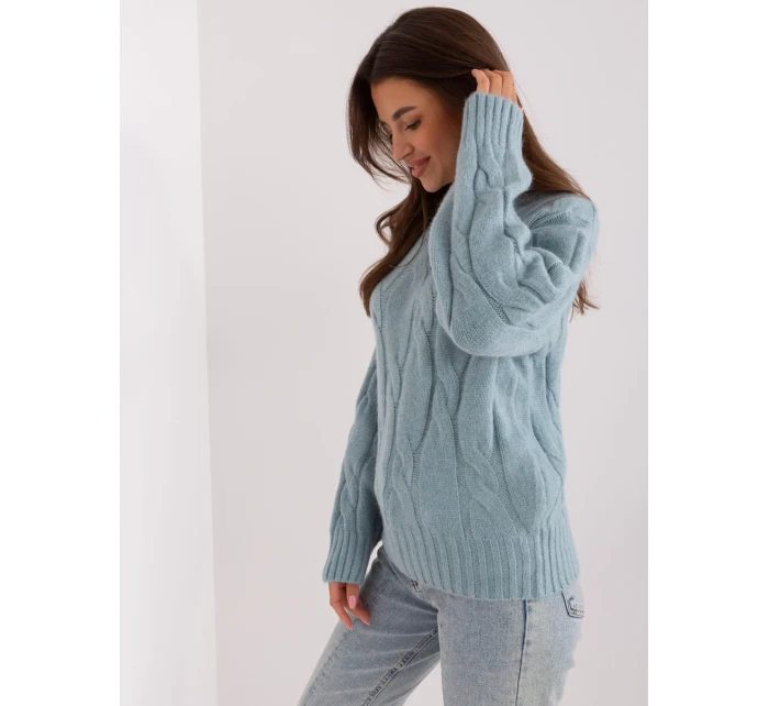 Jumper AT SW model 20742396 tmavě mátový - FPrice