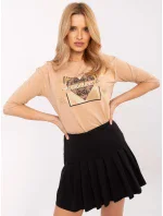 Blúzka CLM BZ 0012.94 camel