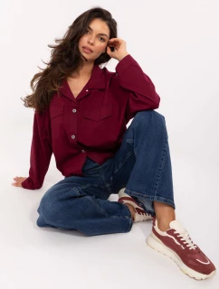 Koszula IT KS model 21302370 bordowy - FPrice