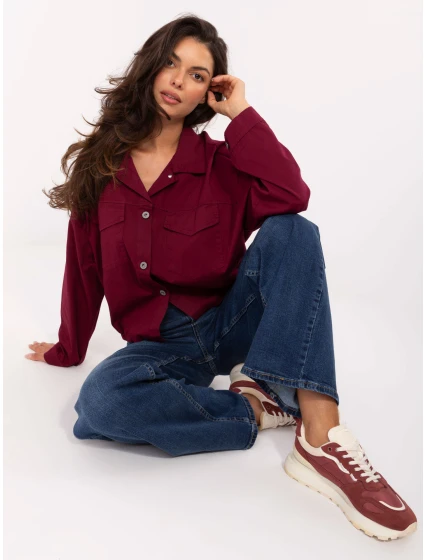 IT KS košeľa FL9273.86 bordová