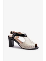 Papuče model 196230 Krok vo veľkom štýle