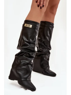 Topánky na podpätku model 220723 Krok vo veľkom štýle