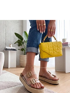 Žabky na platforme model 226571 Solea