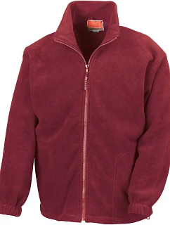 R Těžká fleecová bunda 30. burgundy model 22427049 - Result