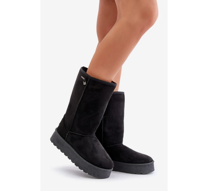 Vysoké Sněhule Na Platformě Big Star model 21679175 Černé - Big Star Shoes