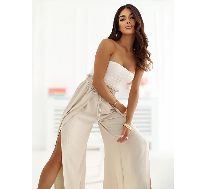 Spodnie CS SP model 22099848 beżowy - FPrice