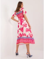 Šaty DHJ SK 11331 5.19 tmavoružová