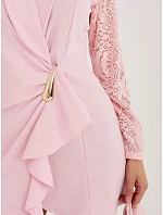 MI SK šaty A1664.91 svetloružové