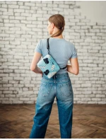 Kabelka VUCH Nuria Flowers Line Blue