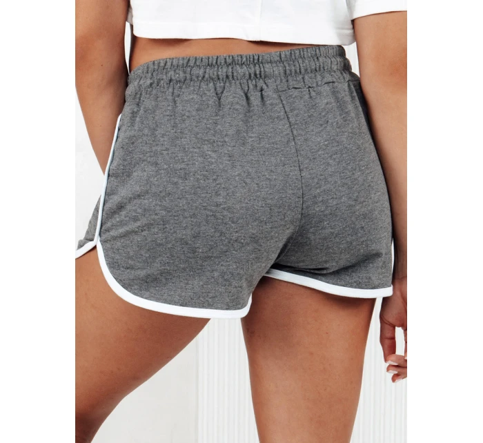 Dámské teplákové kraťasy TOP SPORT tmavě šedé Dstreet model 21979471 - FashionStreet Dámské teplákové kraťasy TOP SPORT tmavě šedé Dstreet model 21979471 - FashionStreet