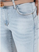 Dámské push up džíny světle modré Dstreet model 21992783 - FashionStreet Dámské push up džíny světle modré Dstreet model 21992783 - FashionStreet