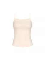 sloggi GO Ribbed Spaghetti Top - WHITE - SLOGGI WHITE - SLOGGI