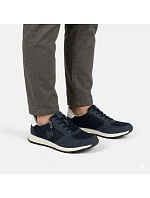 Pánske ľahké tenisky na zips tmavomodré Bugatti 325-ATL02-2500-4100