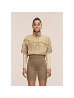 Dámská bunda CASALL Active Short Sleeve Track Jacket, barva písková