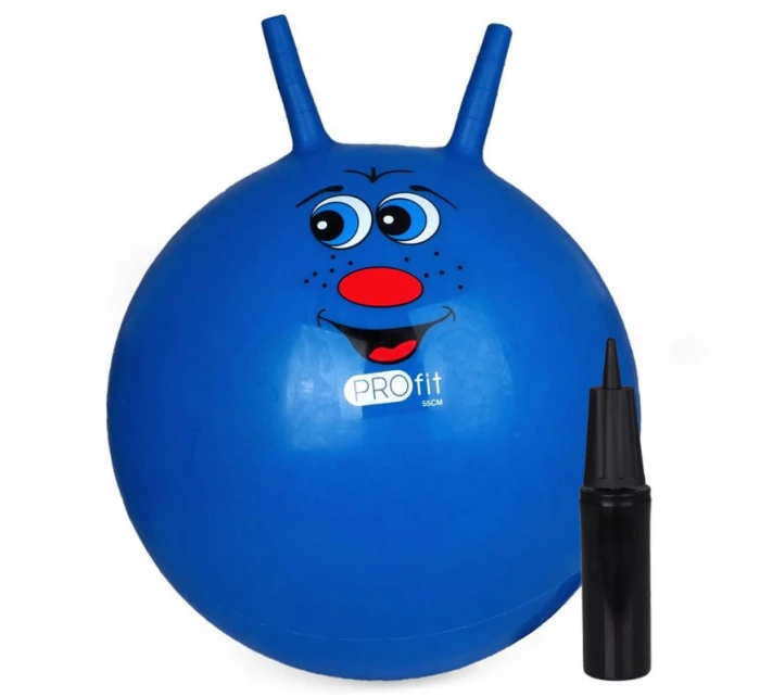 Skákacia lopta Profit DK 2103 55 cm modrá