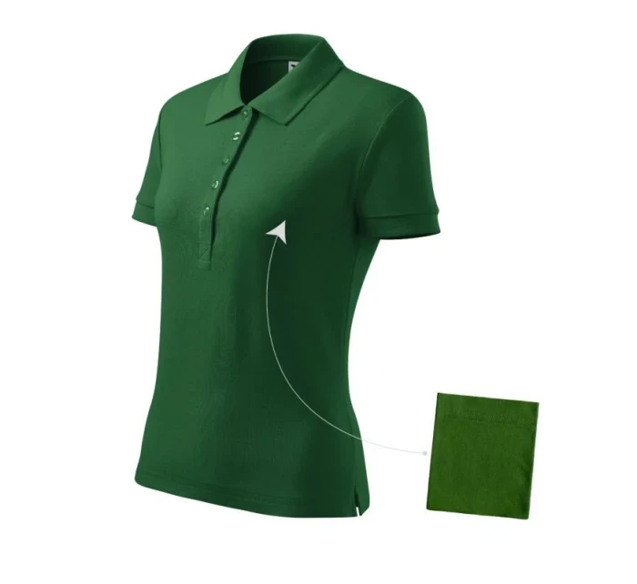 Polokošile Cotton W model 18726925 lahvově zelená - Malfini