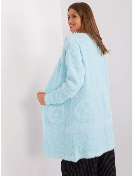Sweter AT SW model 18990787 jasny niebieski - FPrice Sweter AT SW model 18990787 jasny niebieski - FPrice