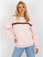 Dámska mikina EM BL 760.01 svetlo ružová - FPrice