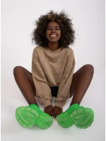 Dámská mikina EM BL model 17404323 světle hnědá - FPrice