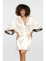 Dámsky župan Ola Light Ecru - Dkaren