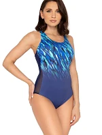 Jednodielne plavky Trendy Športová modrá - Self