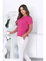 BLOUSE model 21106762 - OFF PINK