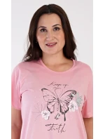 Dámska nočná košeľa s krátkym rukávom Butterfly Dámska nočná košeľa s krátkym rukávom Butterfly