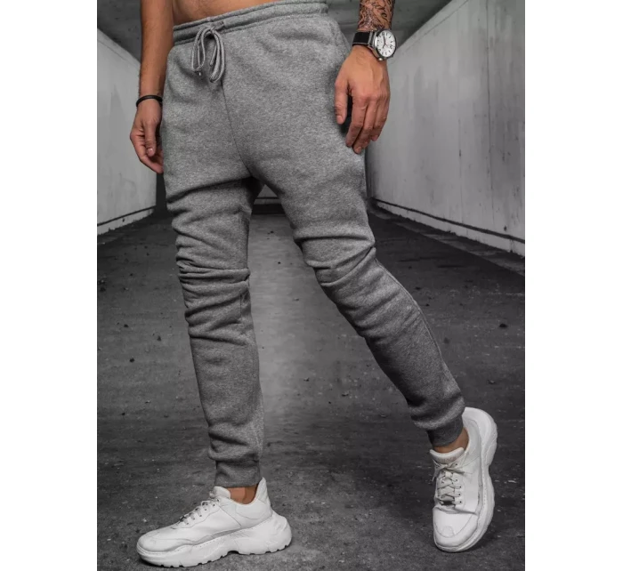 Pánské světle šedé kalhoty model 21967318 - Dstreet Pánské světle šedé kalhoty model 21967318 - Dstreet